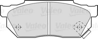 Valeo 301047 - Juego de pastillas de freno parts5.com