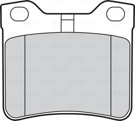 Valeo 301063 - Set placute frana,frana disc parts5.com