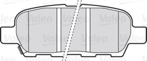 Valeo 301009 - Bremsbelagsatz, Scheibenbremse parts5.com