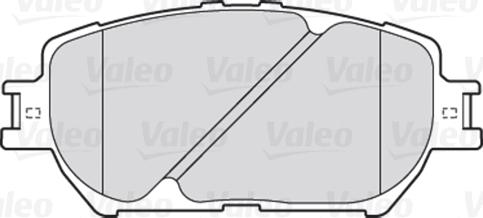 Valeo 301862 - Juego de pastillas de freno parts5.com