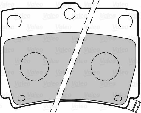 Valeo 301778 - Fékbetétkészlet, tárcsafék parts5.com