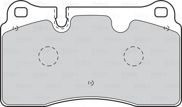 Valeo 302097 - Brake Pad Set, disc brake parts5.com