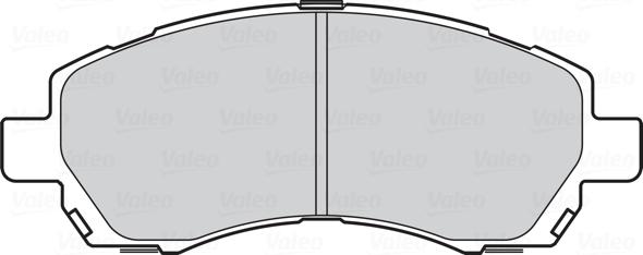 Valeo 302082 - Σετ τακάκια, δισκόφρενα parts5.com