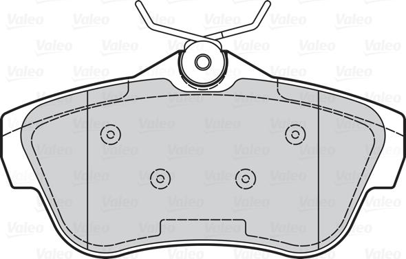 Valeo 302114 - Komplet pločica, disk-kočnica parts5.com