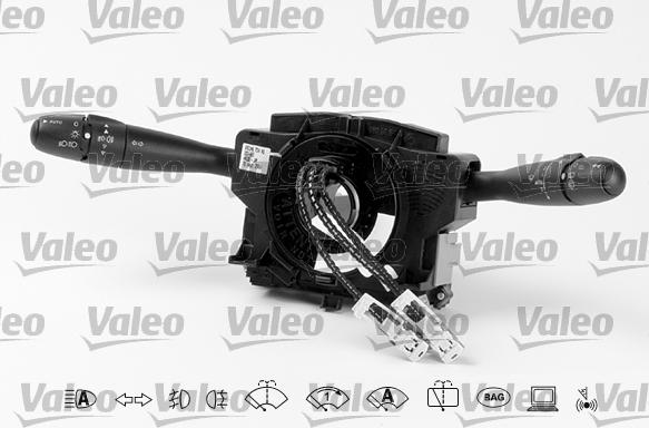 Valeo 251485 - Sterownik, przełącznik kolumny kierowniczej parts5.com