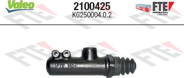 Valeo 2100425 - Glavni cilindar, kvačilo parts5.com