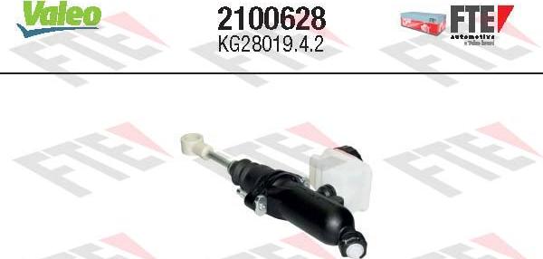 Valeo 2100628 - Master Cylinder, clutch parts5.com