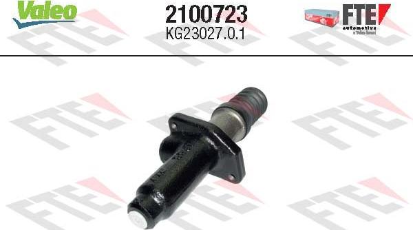 Valeo 2100723 - Merkez silindir, debriyaj parts5.com