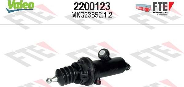 Valeo 2200123 - Pompa sprzęgła parts5.com