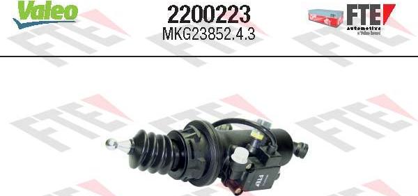 Valeo 2200223 - Adóhenger, kuplung parts5.com