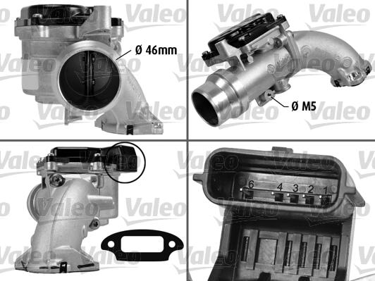 Valeo 700429 - Cuerpo de mariposa parts5.com