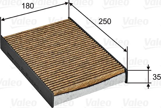 Valeo 701032 - Filter, zrak notranjega prostora parts5.com