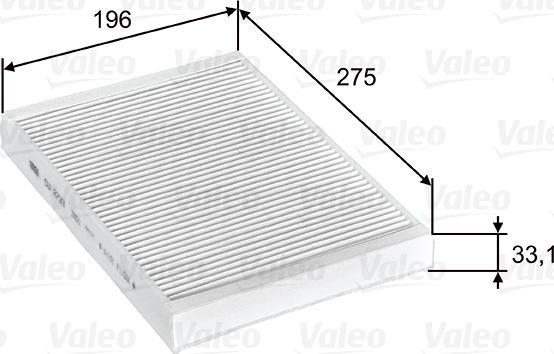 Valeo 715597 - Filtru, aer habitaclu parts5.com