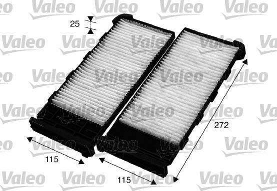 Valeo 715561 - Filtro, aire habitáculo parts5.com