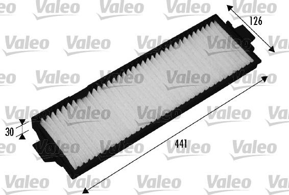 Valeo 715514 - Filtro, aire habitáculo parts5.com