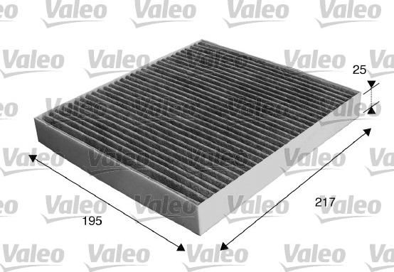 Valeo 715537 - Filter, vazduh unutrašnjeg prostora parts5.com