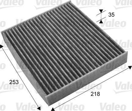 Valeo 715693 - Filter vnútorného priestoru parts5.com