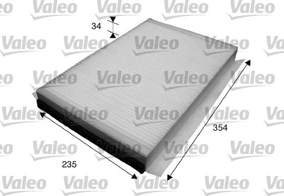 Valeo 715601 - Filter, interior air parts5.com