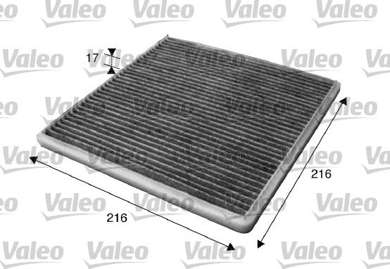 Valeo 715619 - Szűrő, utastér levegő parts5.com