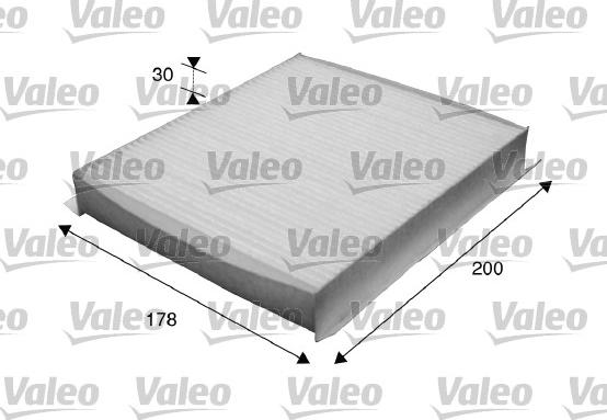 Valeo 715616 - Filter,salongiõhk parts5.com