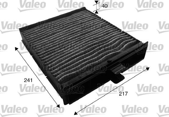 Valeo 715610 - Filtr, wentylacja przestrzeni pasażerskiej parts5.com