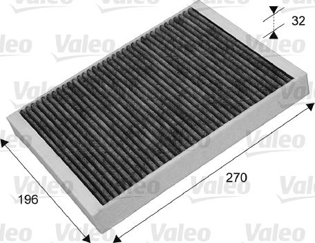 Valeo 715635 - Filtro, aire habitáculo parts5.com