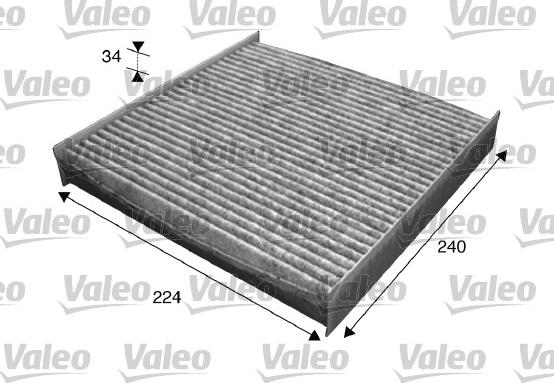 Valeo 715629 - Filter,salongiõhk parts5.com