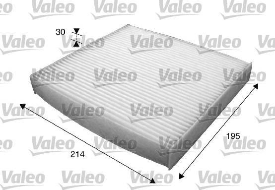 Valeo 715620 - Szűrő, utastér levegő parts5.com