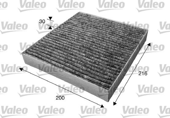 Valeo 715623 - Filtro, aire habitáculo parts5.com