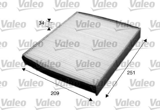 Valeo 715627 - Suodatin, sisäilma parts5.com