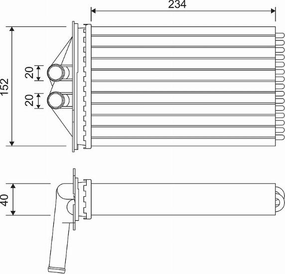 Valeo 715306 - Système de chauffage parts5.com