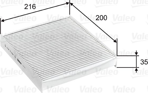 Valeo 715746 - Filter, interior air parts5.com