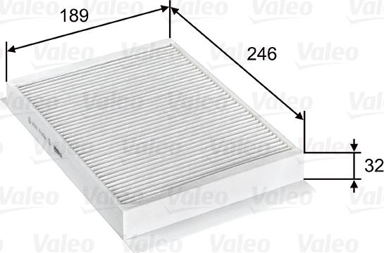 Valeo 715751 - Filtru, aer habitaclu parts5.com