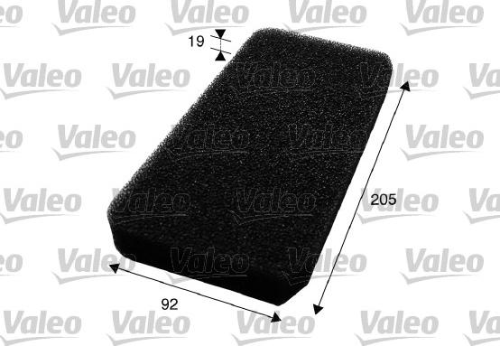 Valeo 716009 - Szűrő, utastér levegő parts5.com