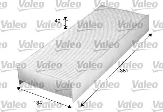 Valeo 716010 - Filtru, aer habitaclu parts5.com