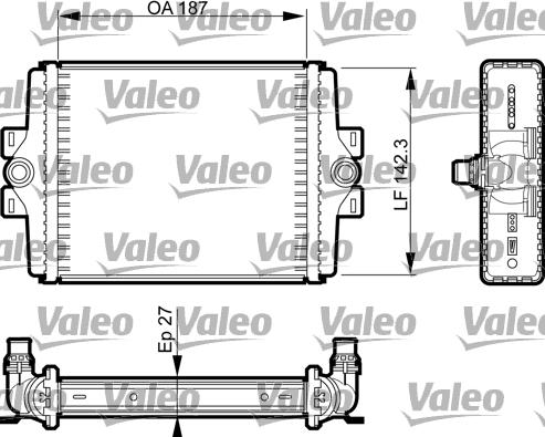 Valeo 735467 - Radiator, engine cooling parts5.com