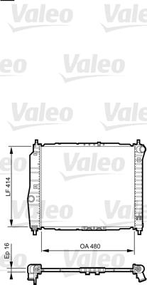 Valeo 735157 - Radiator, engine cooling parts5.com