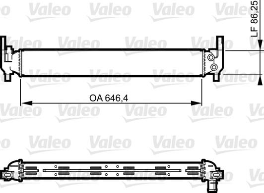 Valeo 735310 - Radiator, engine cooling parts5.com