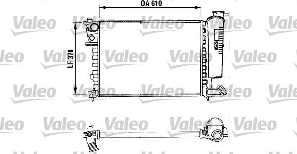 Valeo 730630 - Radiator, engine cooling parts5.com