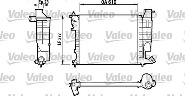 Valeo 732535 - Hladnjak, hlađenje motora parts5.com