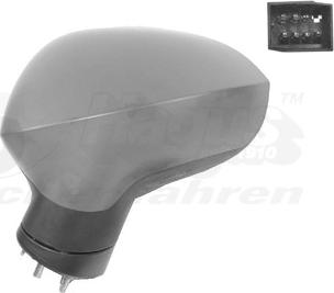 Van Wezel 4919817 - Outside Mirror parts5.com