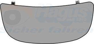 Van Wezel 4394834 - Cristal de espejo, retrovisor exterior parts5.com