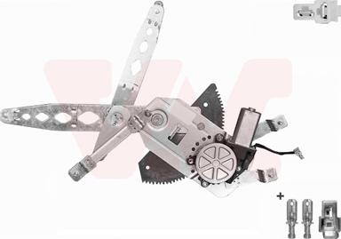 Van Wezel 4343262 - Mechanizmus zdvíhania okna parts5.com