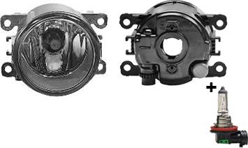 Van Wezel 4327999V - Reflektor przeciwmgłowy parts5.com