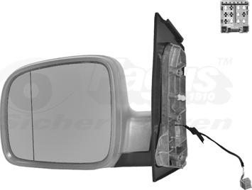 Van Wezel 5896817 - Outside Mirror parts5.com