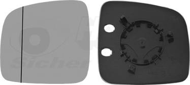 Van Wezel 5896831 - Cristal de espejo, retrovisor exterior parts5.com