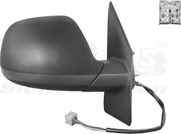 Van Wezel 5790806 - Outside Mirror parts5.com