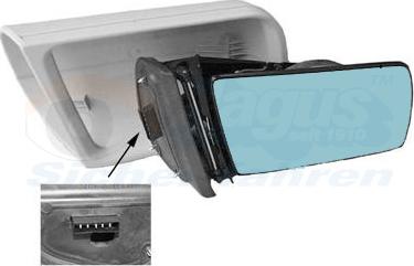 Van Wezel 3031808 - Outside Mirror parts5.com