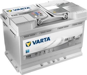 Varta 570901076D852 - Стартерная аккумуляторная батарея, АКБ parts5.com