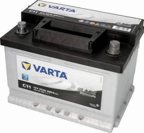 Varta BL553401050 - Käynnistysakku parts5.com